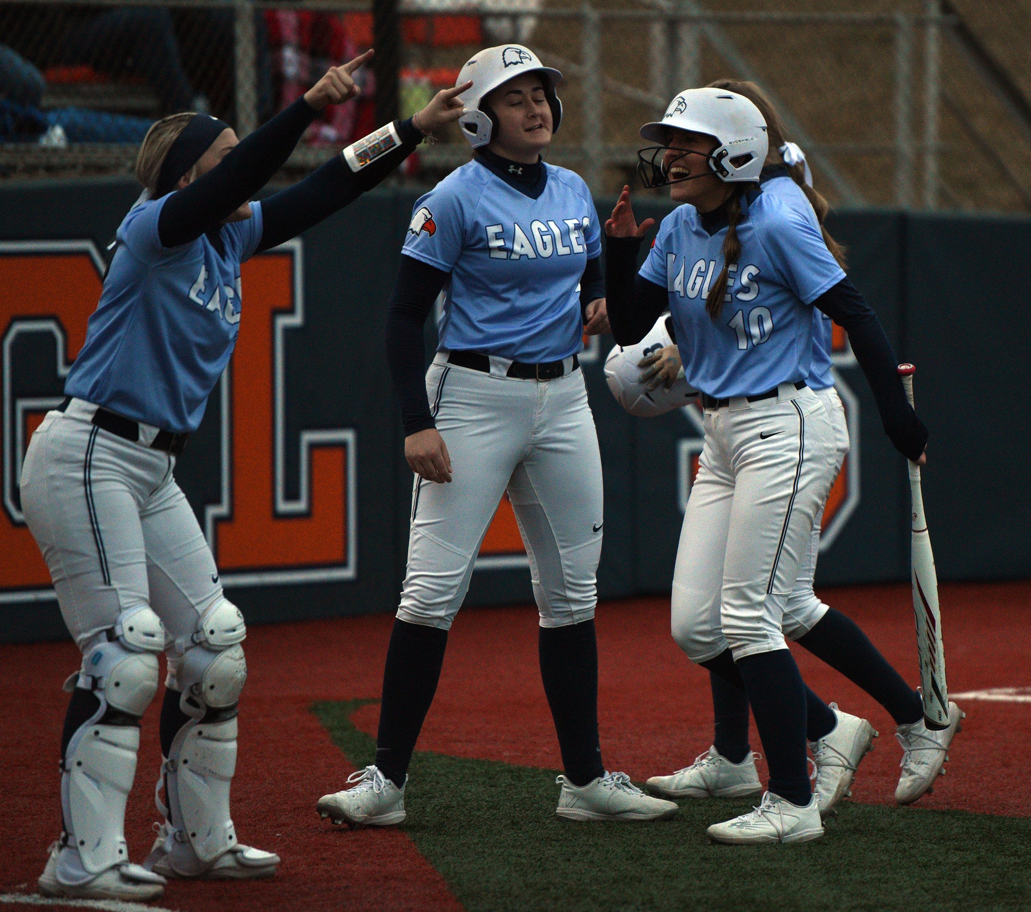 Eagles comeback to sweep doubleheader against Emmanuel