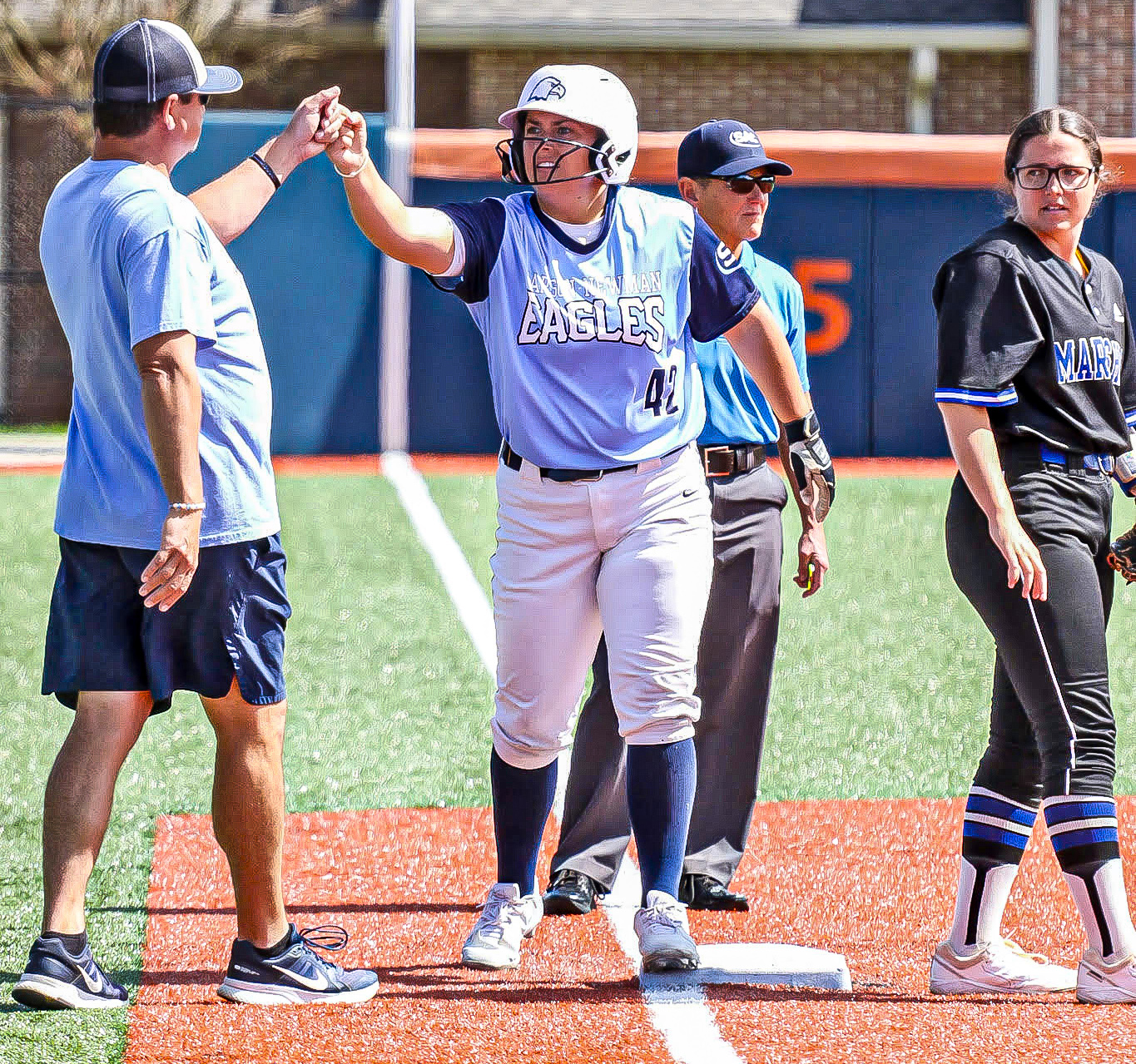 C-N breaks out brooms, sweeps Mars Hill