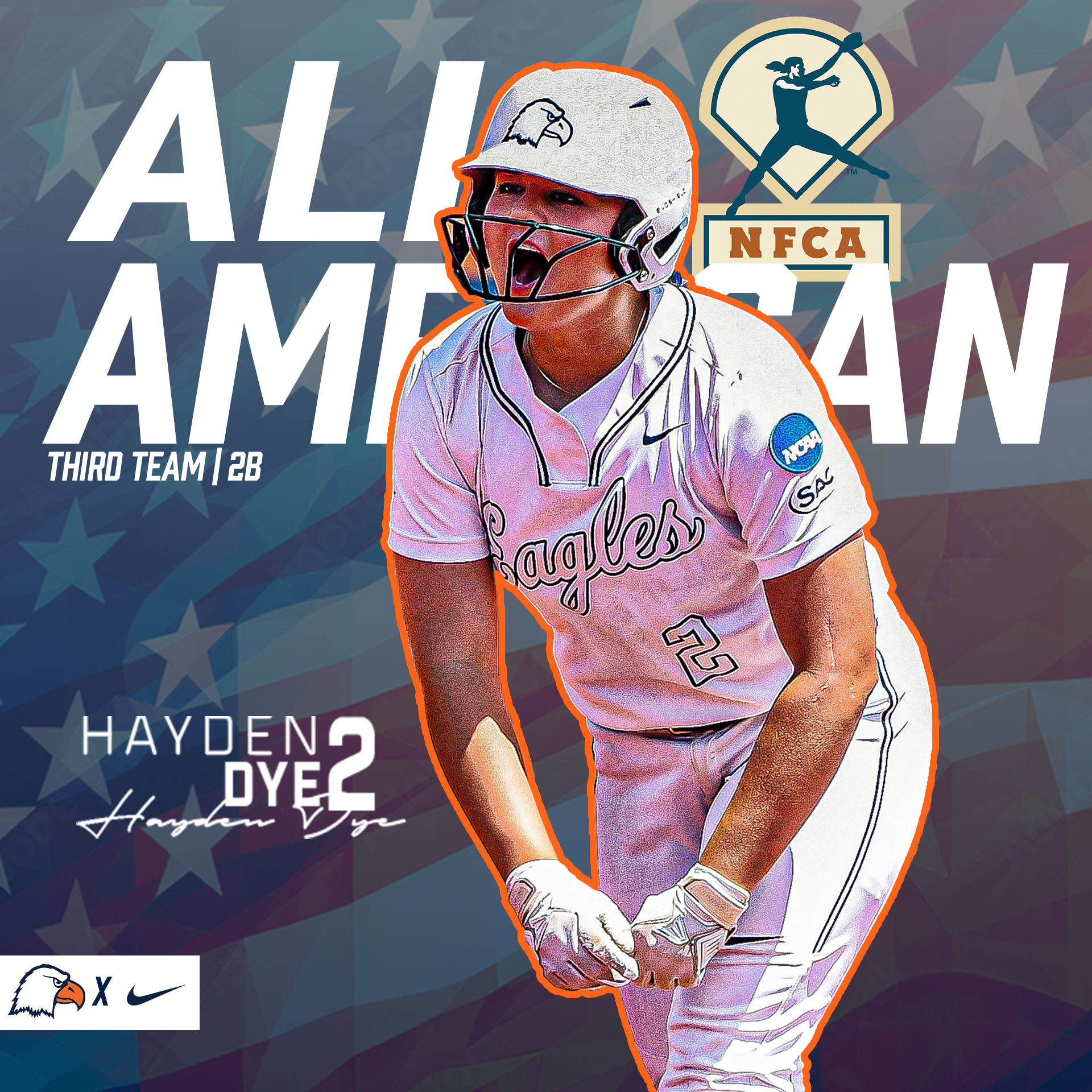 Dye earns NFCA All-America honors