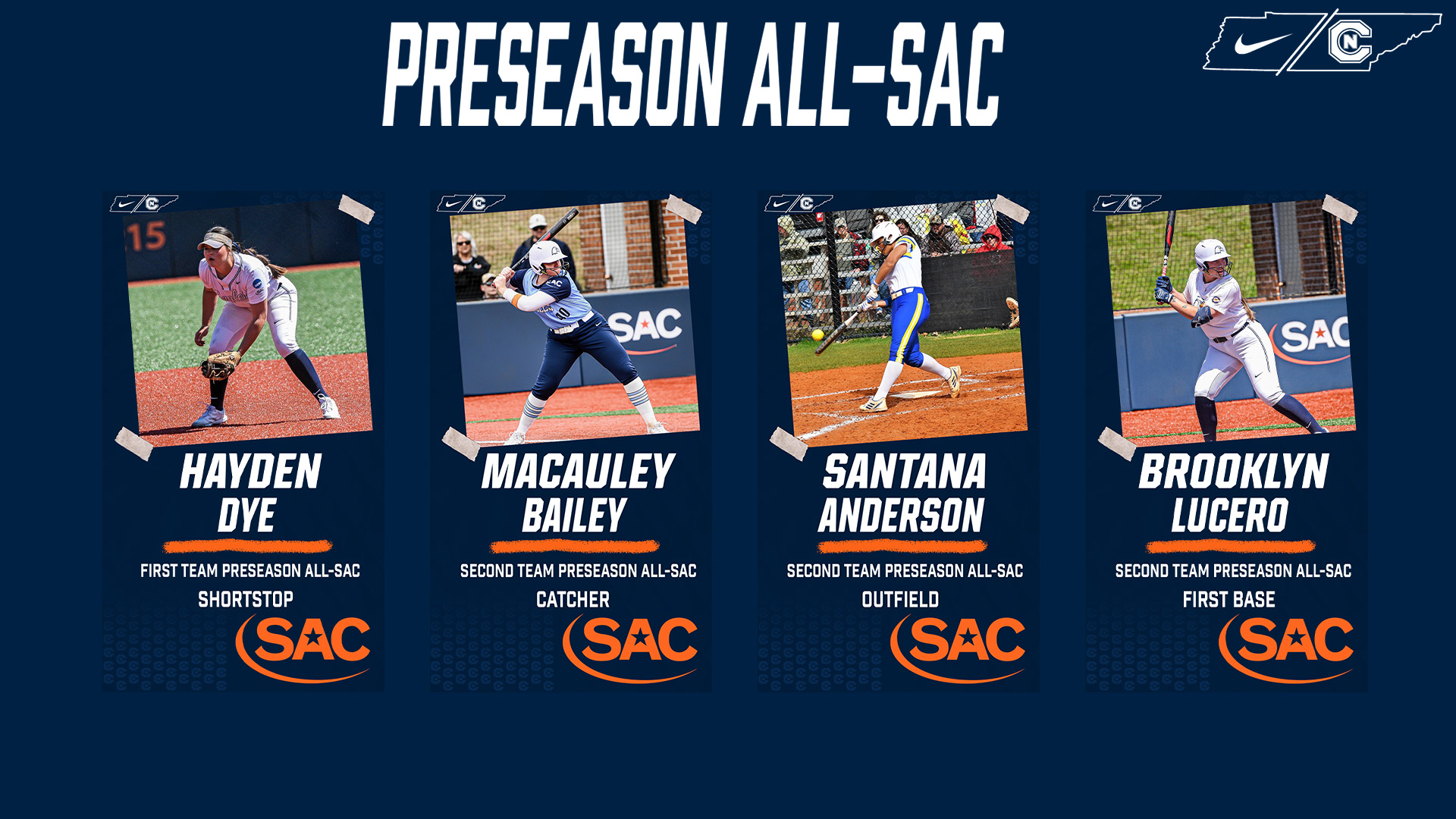 C-N Earns Four Preseason All-SAC Selections