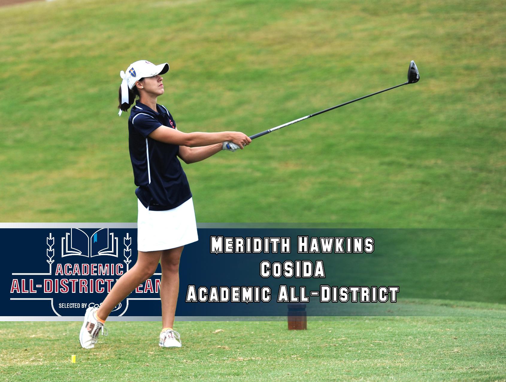 Hawkins lands on CoSIDA Academic All-District Squad
