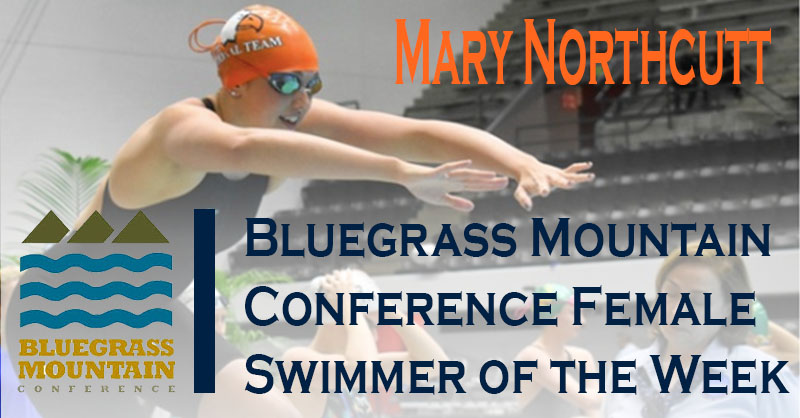 Northcutt wins second BMC female swimmer of the week award