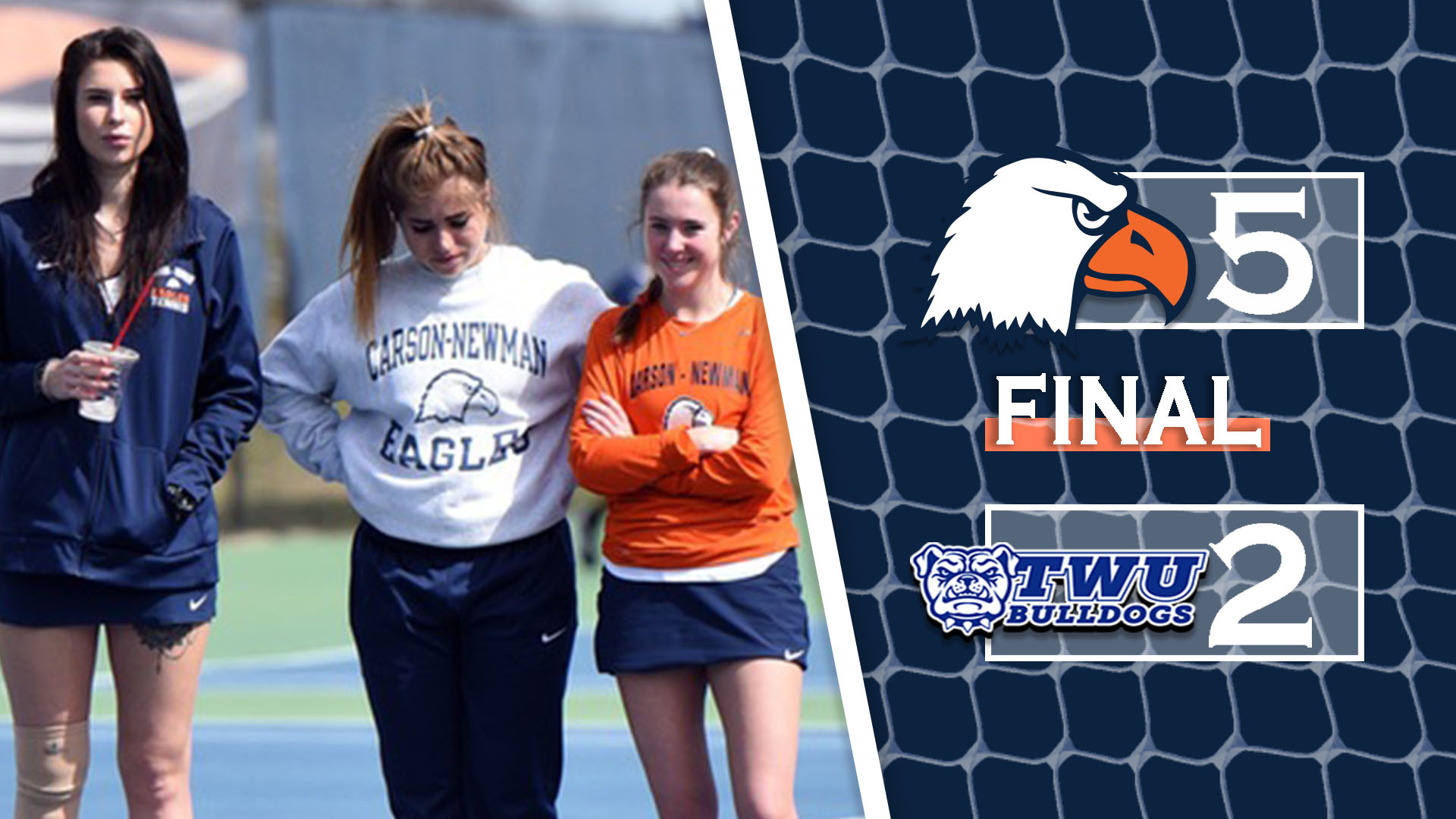 Eagles hush Bulldogs 5-2 Saturday