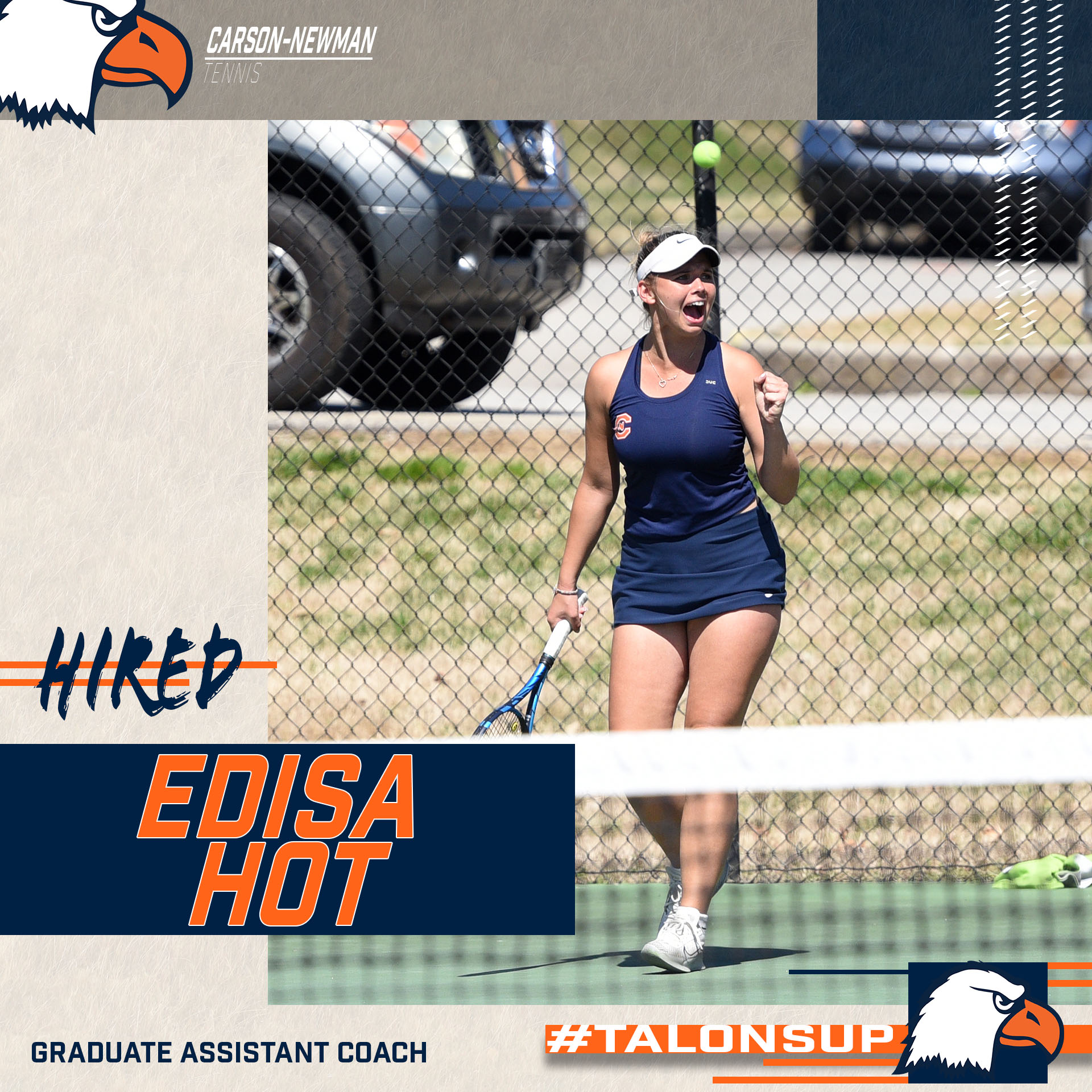 Edisa Hot joins Nathan Gangelhoff&rsquo;s staff as a graduate assistant coach