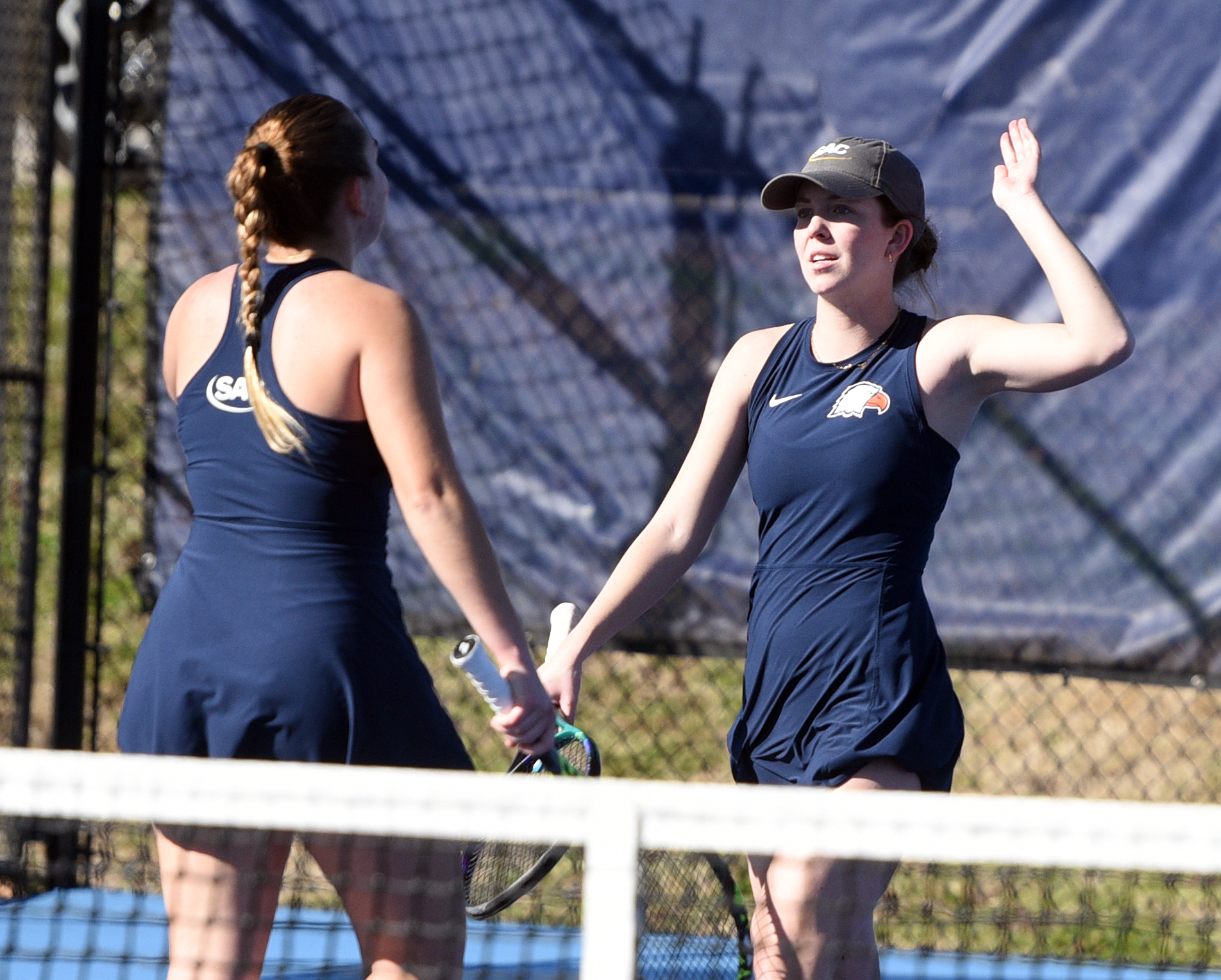 Doubles point loss leads to 4-3 decision for C-N Women&rsquo;s Tennis against Wise