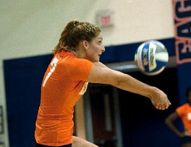 Eagles capture four set win against Catawba