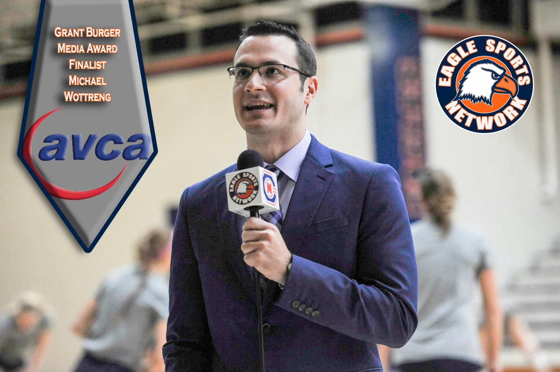 Wottreng named finalist for AVCA Grant Burger Media Award
