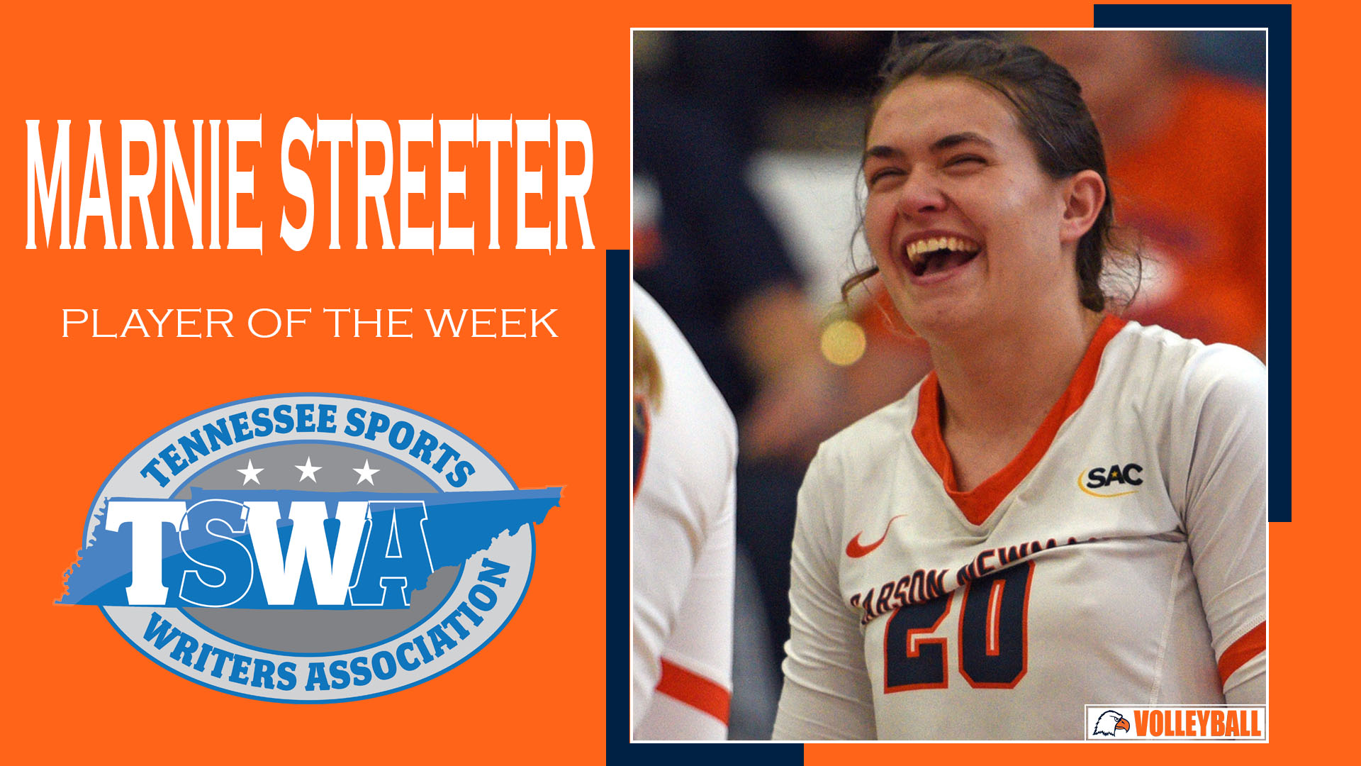 Streeter snags TSWA Player of the Week laurels
