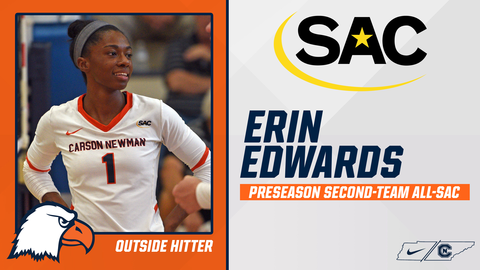 Barton, Edwards earn preseason All-SAC nods