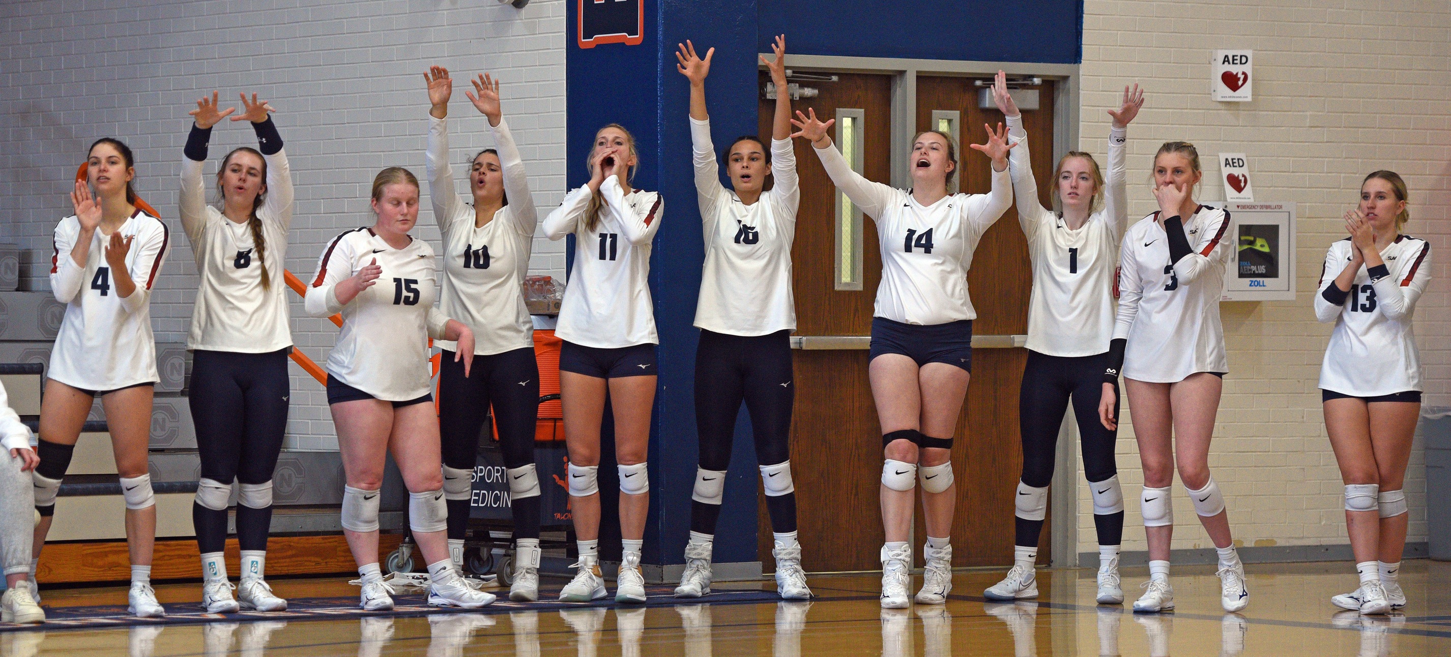 C-N volleyball program lauded with 2023 USMC/AVCA Team Academic Award