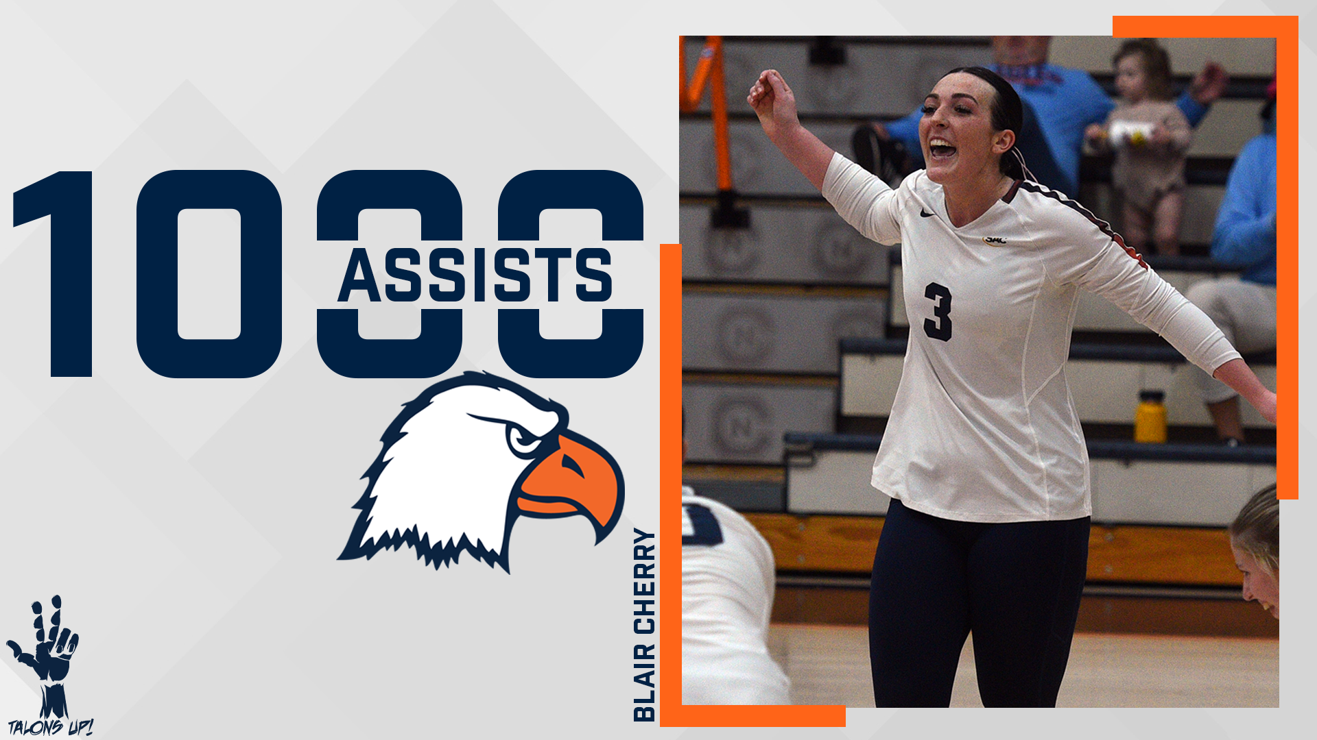 Blair Cherry Surpasses 1,000 Career Assists, Volleyball Splits at USC Aiken Invite